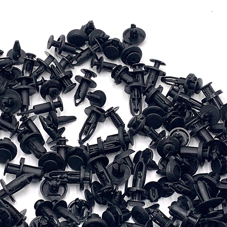 Universal Car Bonnet Bumper Trim Clip Expanding Automobile Bumper Push Fasteners Rivet Auto Plastic Clips