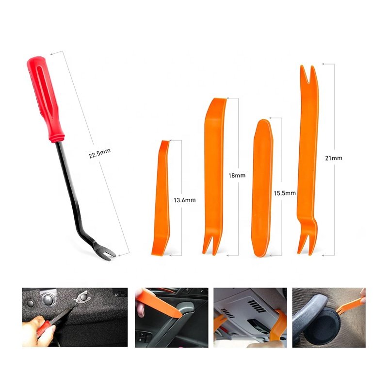 725Pcs Car Push Retainer Clips & Auto Fasteners Assortment 23 Sizes Nylon Bumper Fender Rivets for Toyota GM Ford Honda Chevy