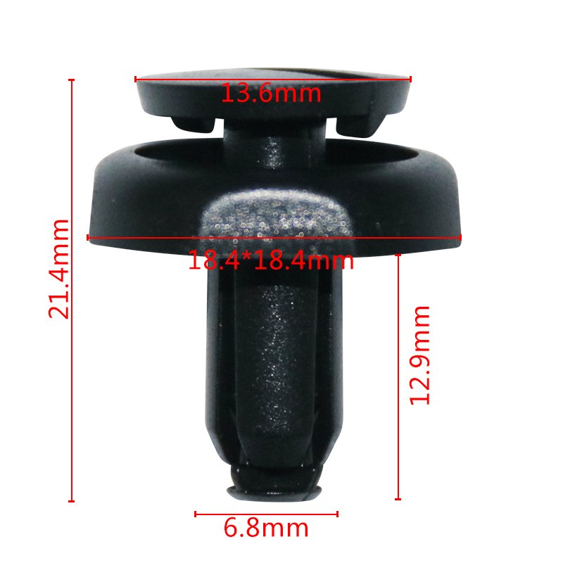 101530 Plastic Push Type Rivets Plastic Clips for Cars Auto Plastic Clips and Fasteners Nylon Fasteners