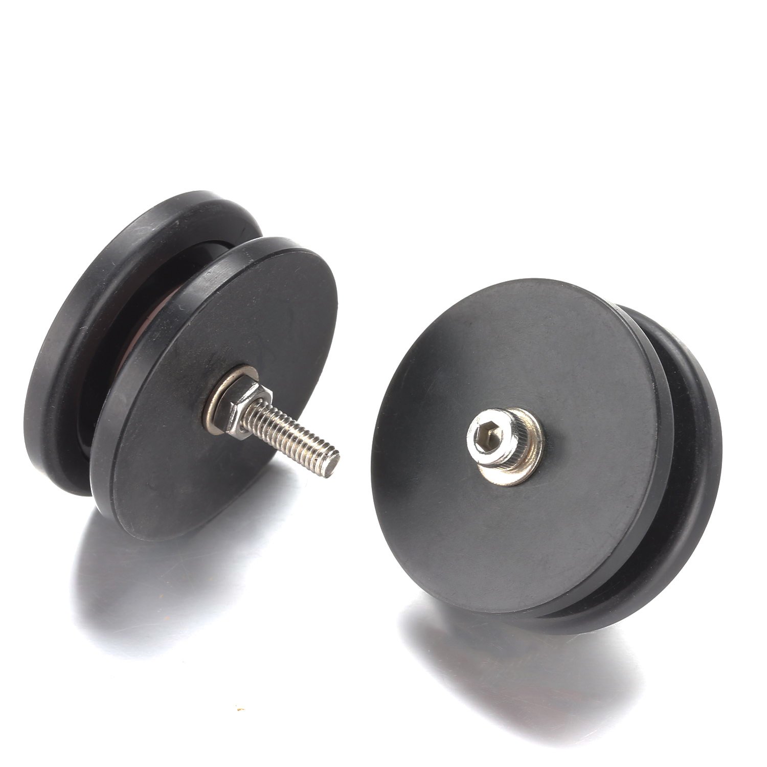 Plastic combined ceramic pulley for wire guiding wire guide pulley