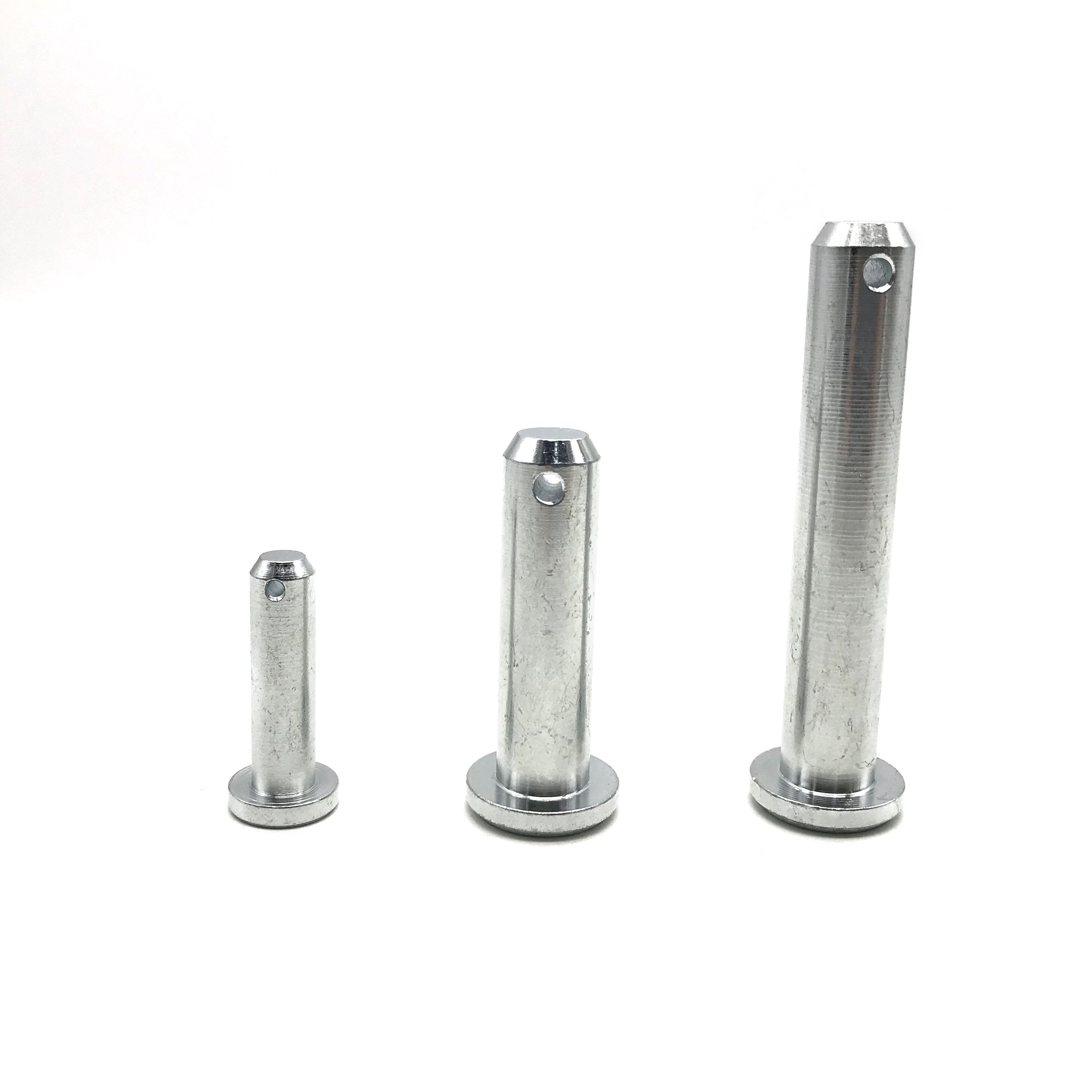 Stainless Steel GB882 Cotter Pin Bolt Clevis Cotter Pin Bolt Wtith Hole Positioning Pin T-type Flat Head with Hole Cylindrical