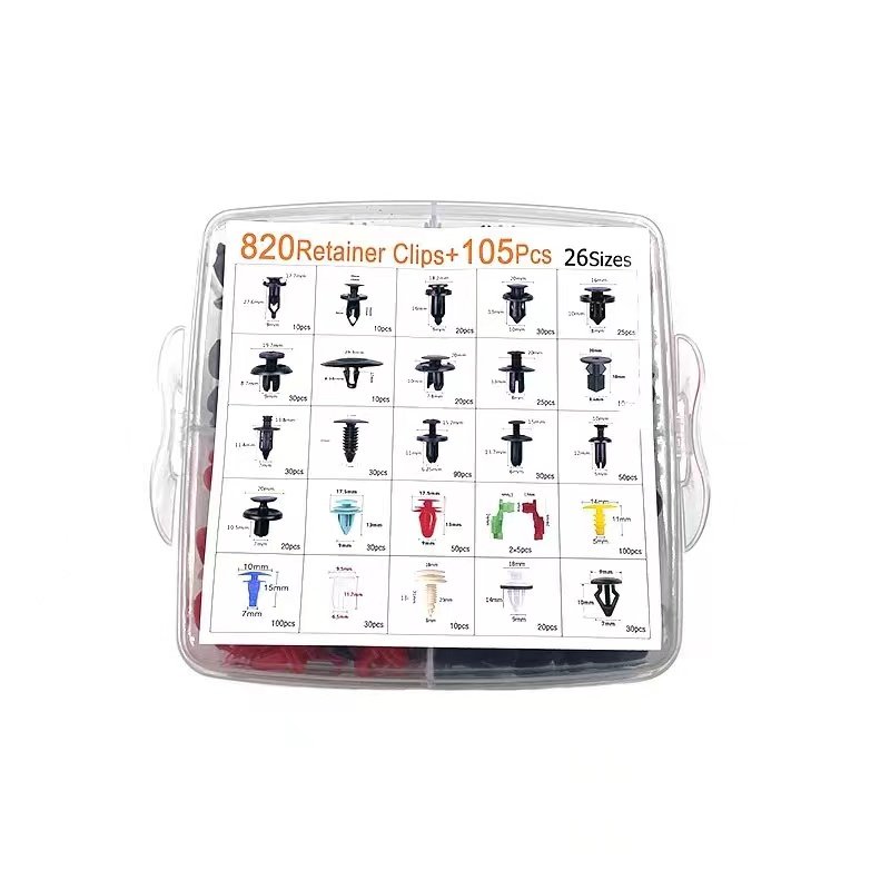 820PiecesCar ClipsFastenersScrewsBumpersInteriorsAutomotive PlasticsMixed General Purpose Plastics