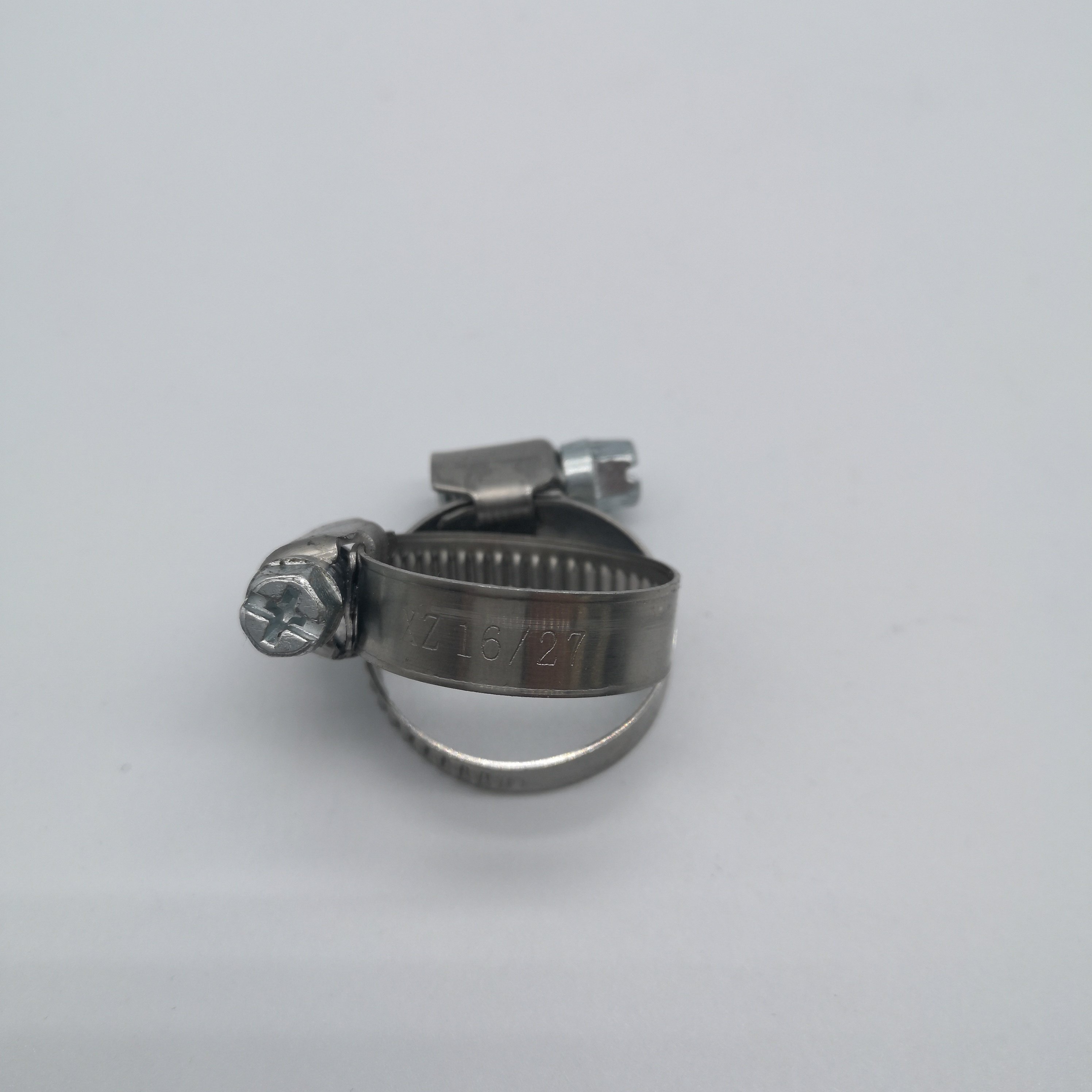 W1 304ss German Style Pipe Clip Custom Steel Fasteners German Worm Hose Clamps