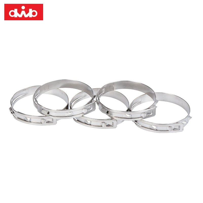 Different Sizes Car Tube Used Stainless Steel Single Ear Hose Clamp 304 SS CV Boot Clamps Transmission Shaft Clamp