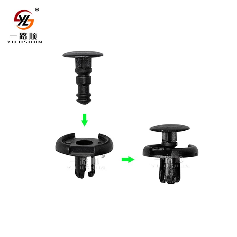 B25 500Pcs/Bag Body Push Pin Rivet Fastener Trim Automotive Clips 90467-07164