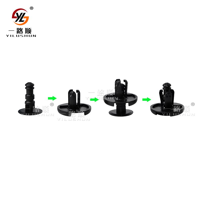 B25 500Pcs/Bag Body Push Pin Rivet Fastener Trim Automotive Clips 90467-07164
