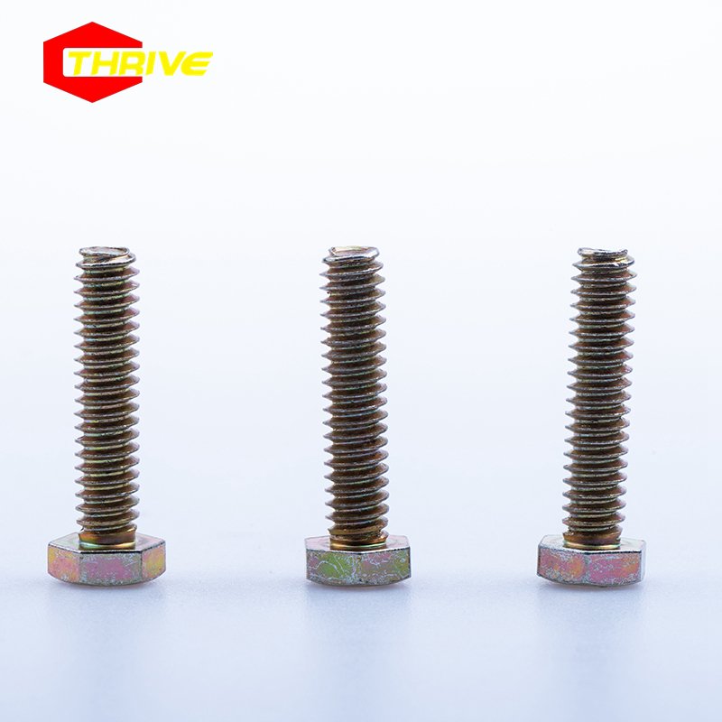 Auto Fastener Hex Bolt and Nut M6 M8 M10 M12 Stainless Steel Screw Carbon Steel Galvanized Bolt Screw
