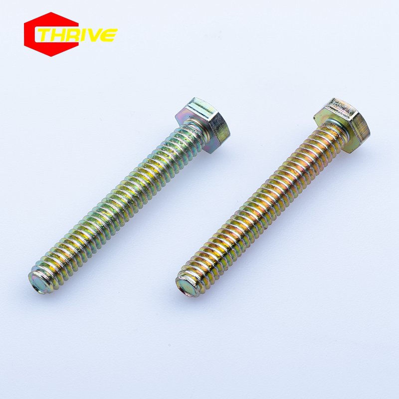 Auto Fastener Hex Bolt and Nut M6 M8 M10 M12 Stainless Steel Screw Carbon Steel Galvanized Bolt Screw