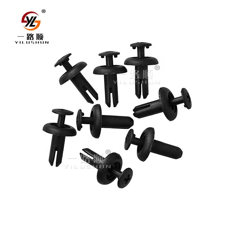Car Auto Interior Door Trim Clips Card Door Panel Clips B88 Useful Plastic 6.5MM MITSUBISHI 1 Years,1 Nylon,nylon OEM /ODM Black