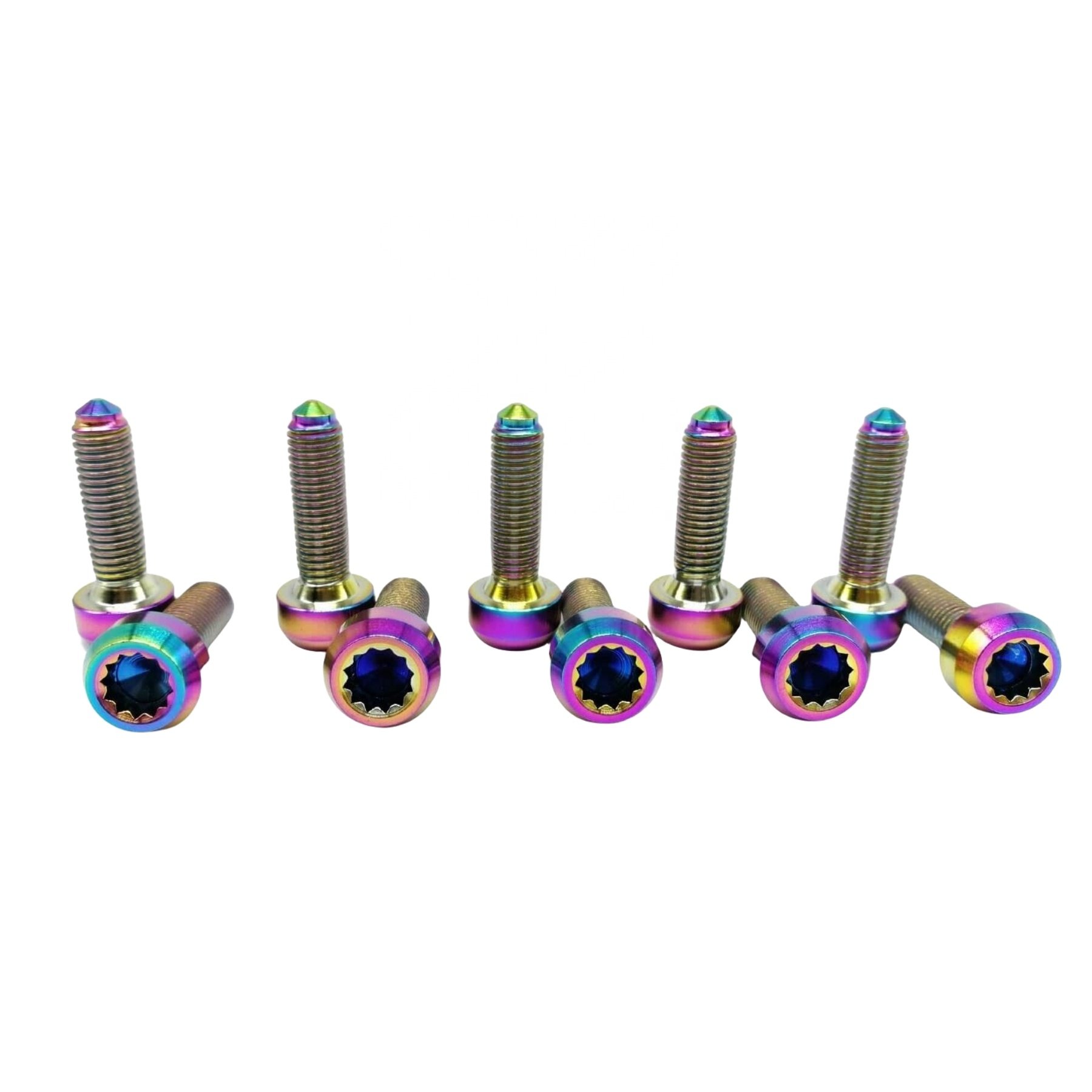 BBS M7 OEM Titanium Split Rim Wheel 7 bbs Titanium Bolts Fasteners Screws M7x24 M7 Titanium bbs M7 Torx Head Titanium bbs M7