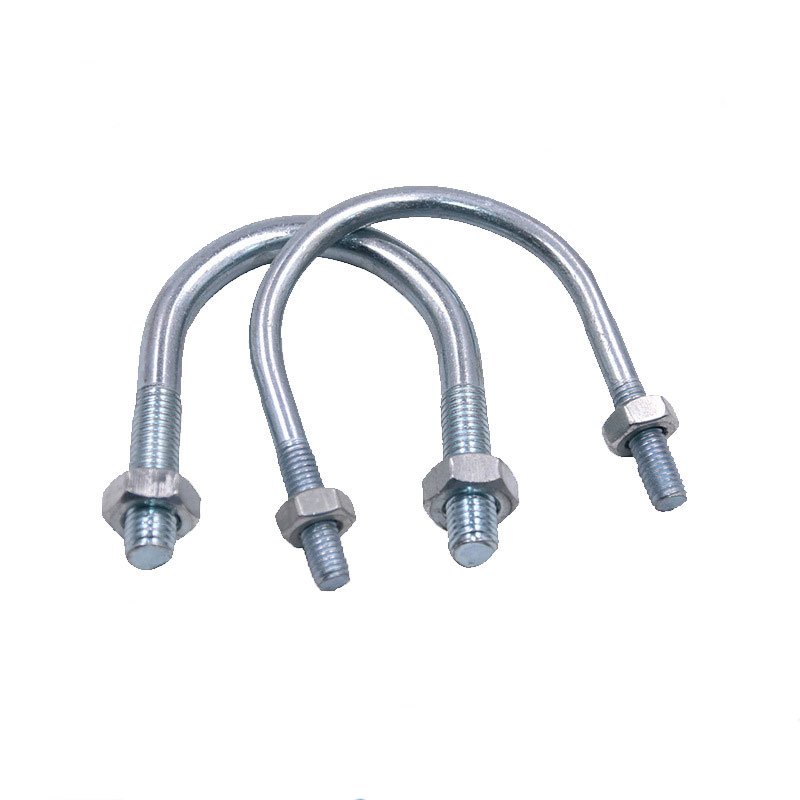 All Sizes Steel U Bolt For Auto Parts OEM Services Manufacturer standard thread u bolt anchor bolt