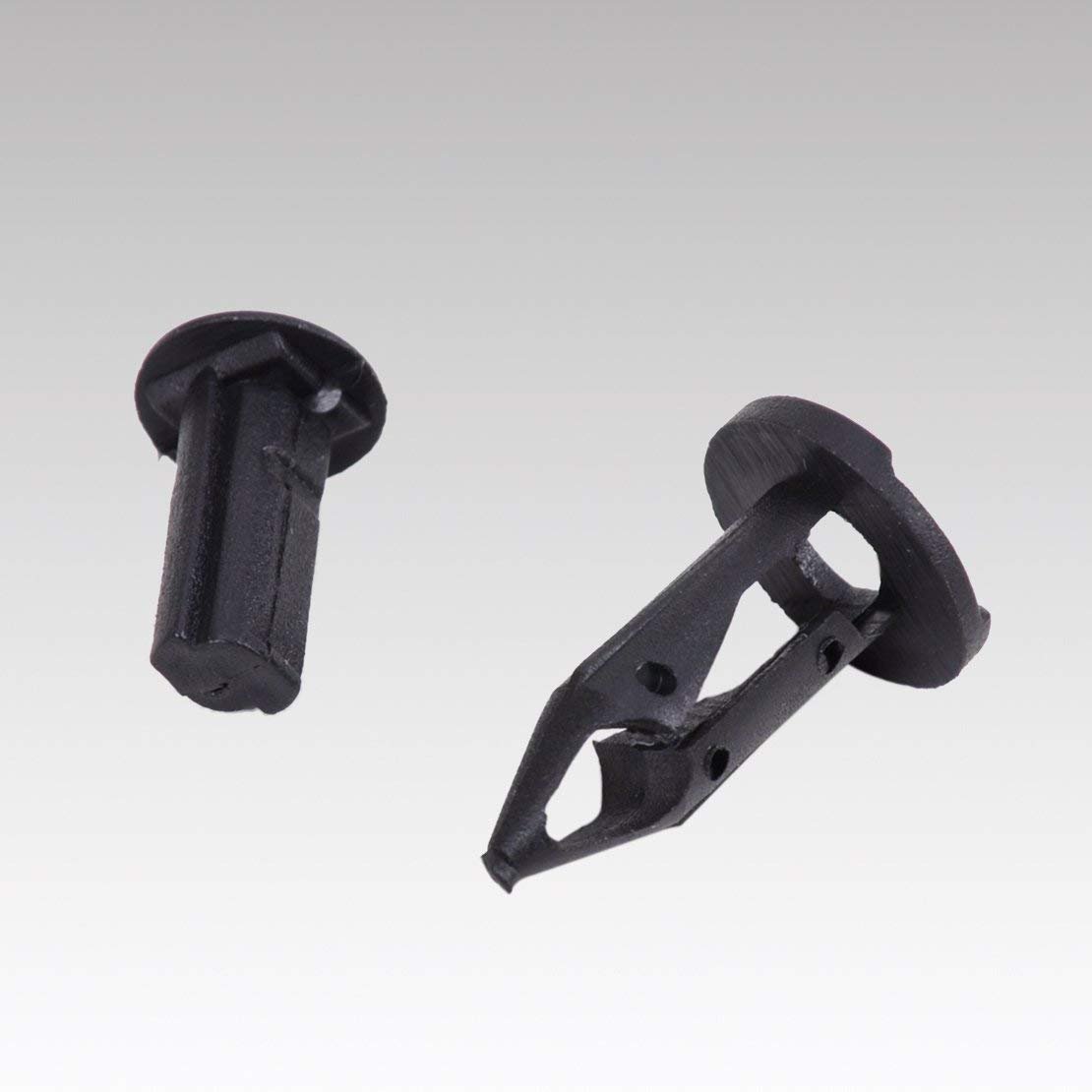100 Pieces Per Bag Plastic Fender Body Rivets Car Clips for Honda Rancher Foreman Rubicon Rincon TRX680 TRX650