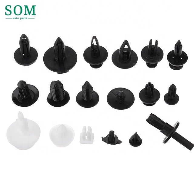 18 Kinds Mixed 415PCS Auto Fastener Car Universal Bumper Fixed Clamp Push Type Clip for Automobile Series Fastener