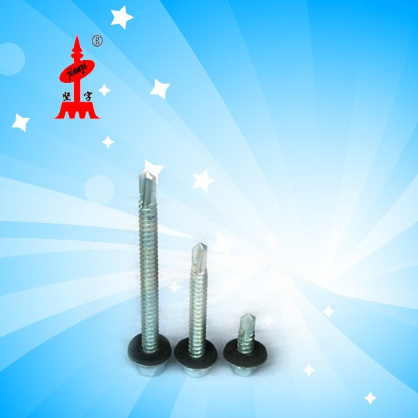 Wholesale Auto Brocante DIN7504 Hex Head Self Drilling Screws Steel C1022 Zinc Plated Finish ISO Standard