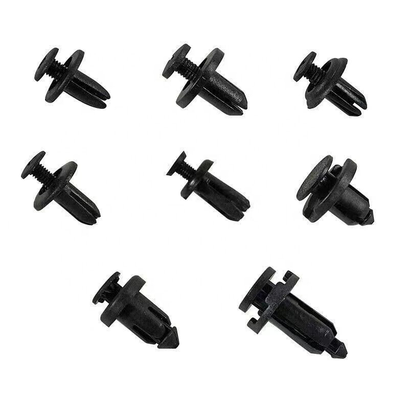 780pcs Auto Body Repair Kit OEM Plastic Black Full Set Trim Assortment Push Type Car Door Panel Removal Tools Fasteners Nylon
