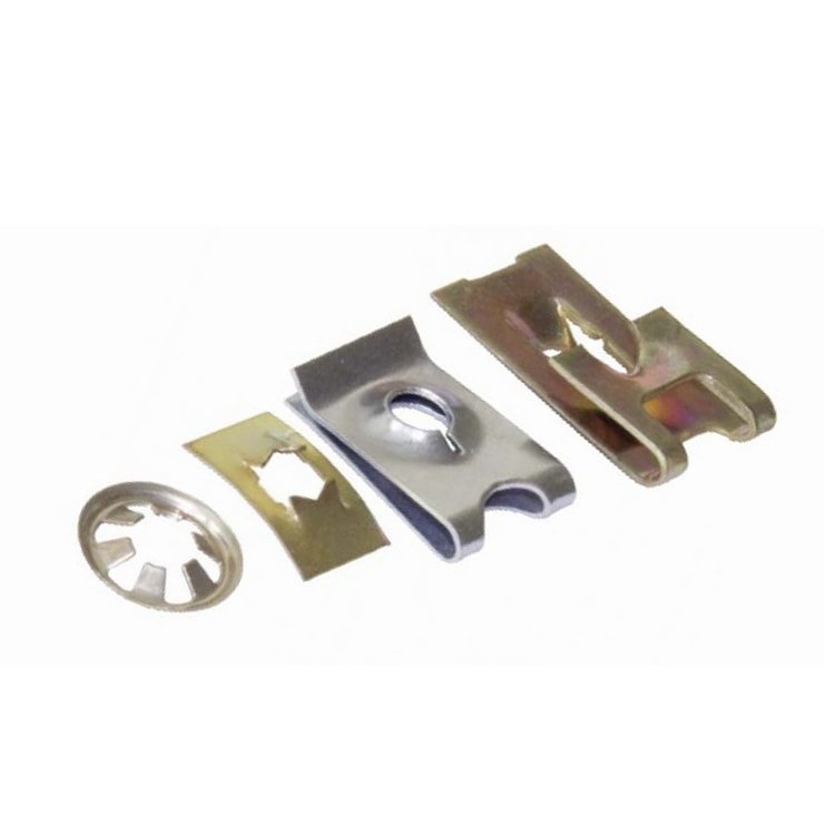 China Fasteners Galvanized Stainless Steel Carbon Steel M5 M6 M8 Spring U Type Speed Clip Nuts Spot