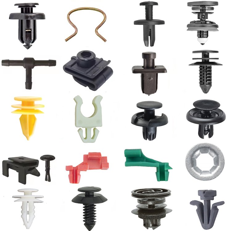 Hot Sale Auto Fastener Clip High Quality Plastic Auto Bumper Retainer Fastener Clip Metal Gasket