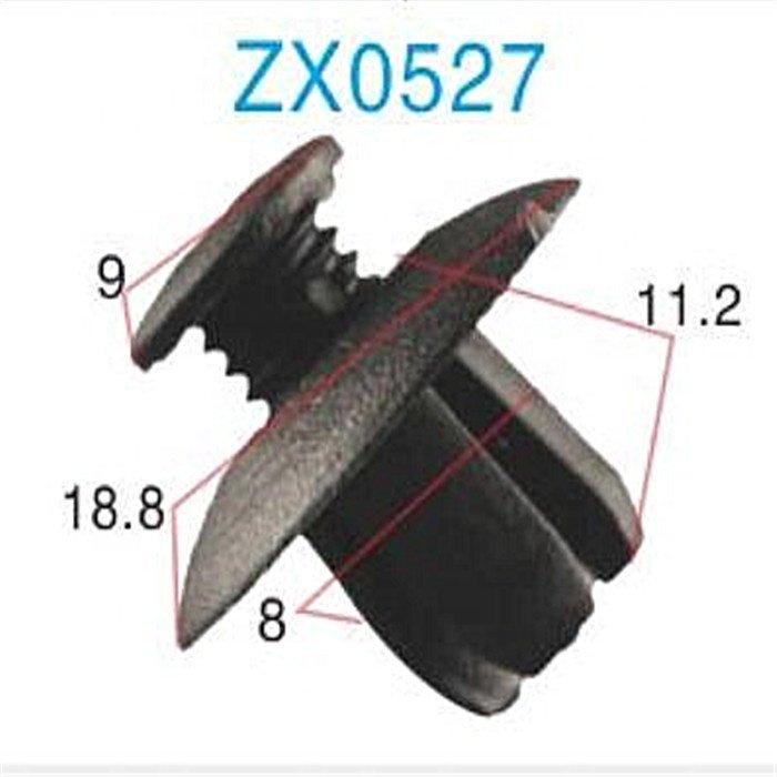 Plastic Push Clips Auto Plastic clips and fasteners Car Clips Nylon Plastic Rivets