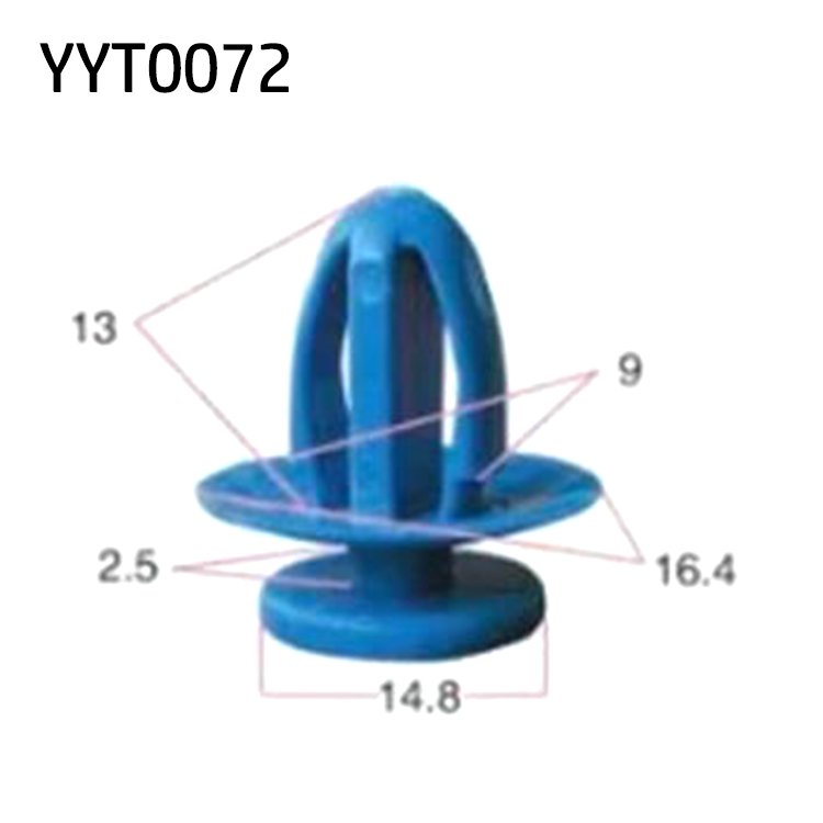 Customized Universal Car Fastener Clips for Toyota Fender Clips Clips Fasteners