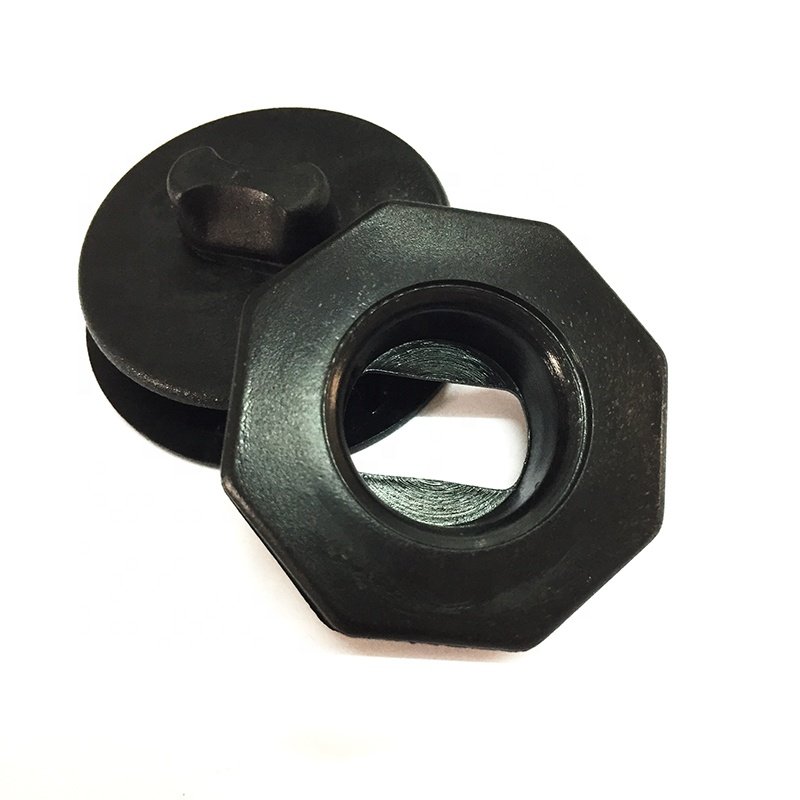 Auto Carpet Fixed Button Fasteners Universal Car Floor Mat Clips Fixing Grips Anti-Slip Buckle Fastener Holder Black