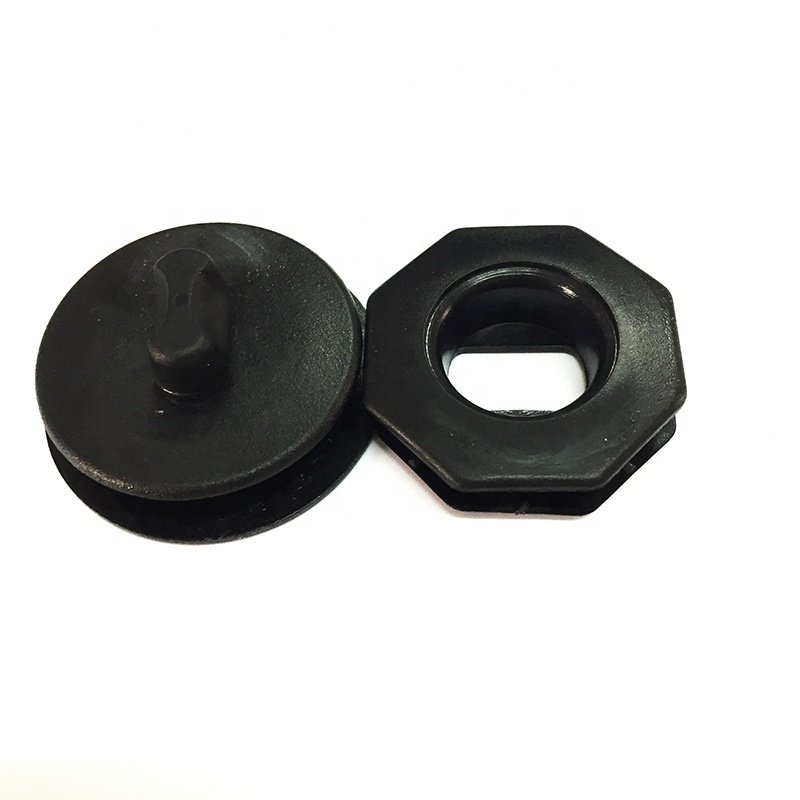 Auto Carpet Fixed Button Fasteners Universal Car Floor Mat Clips Fixing Grips Anti-Slip Buckle Fastener Holder Black