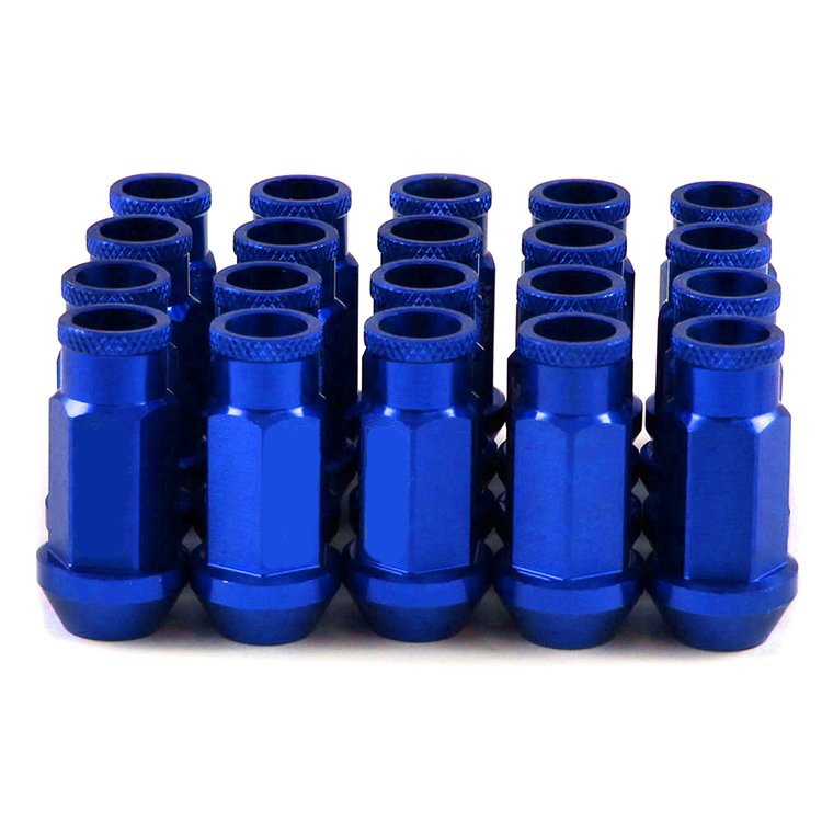 Custom Aluminum Titanium Car Wheel Lock Lug Nuts Car Spiked Custom Wholesale Lock Lug Nut Wheel Bolt