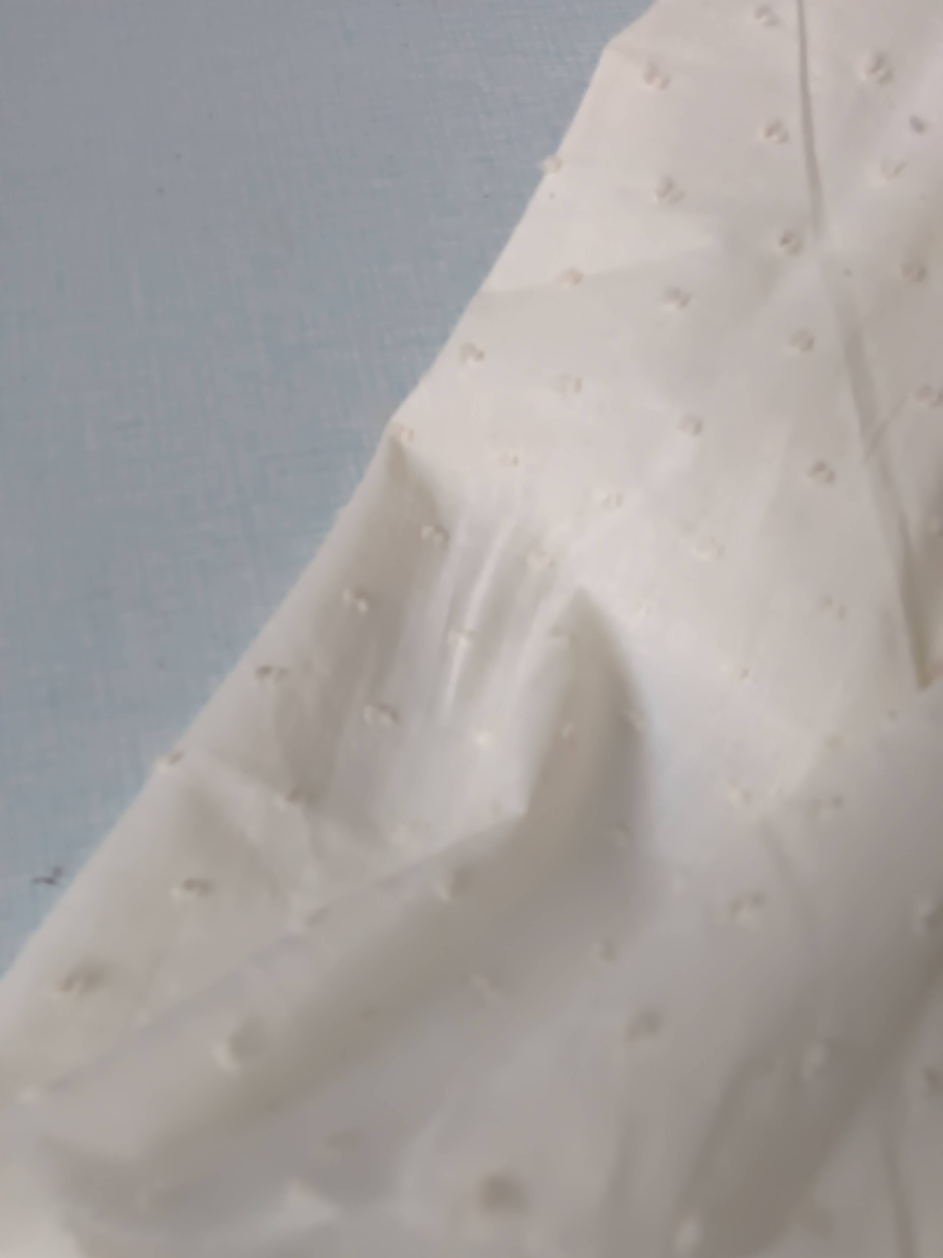 4418 pure cotton color weaving white cut flower slurry fabric is not used to dye clothing fabric