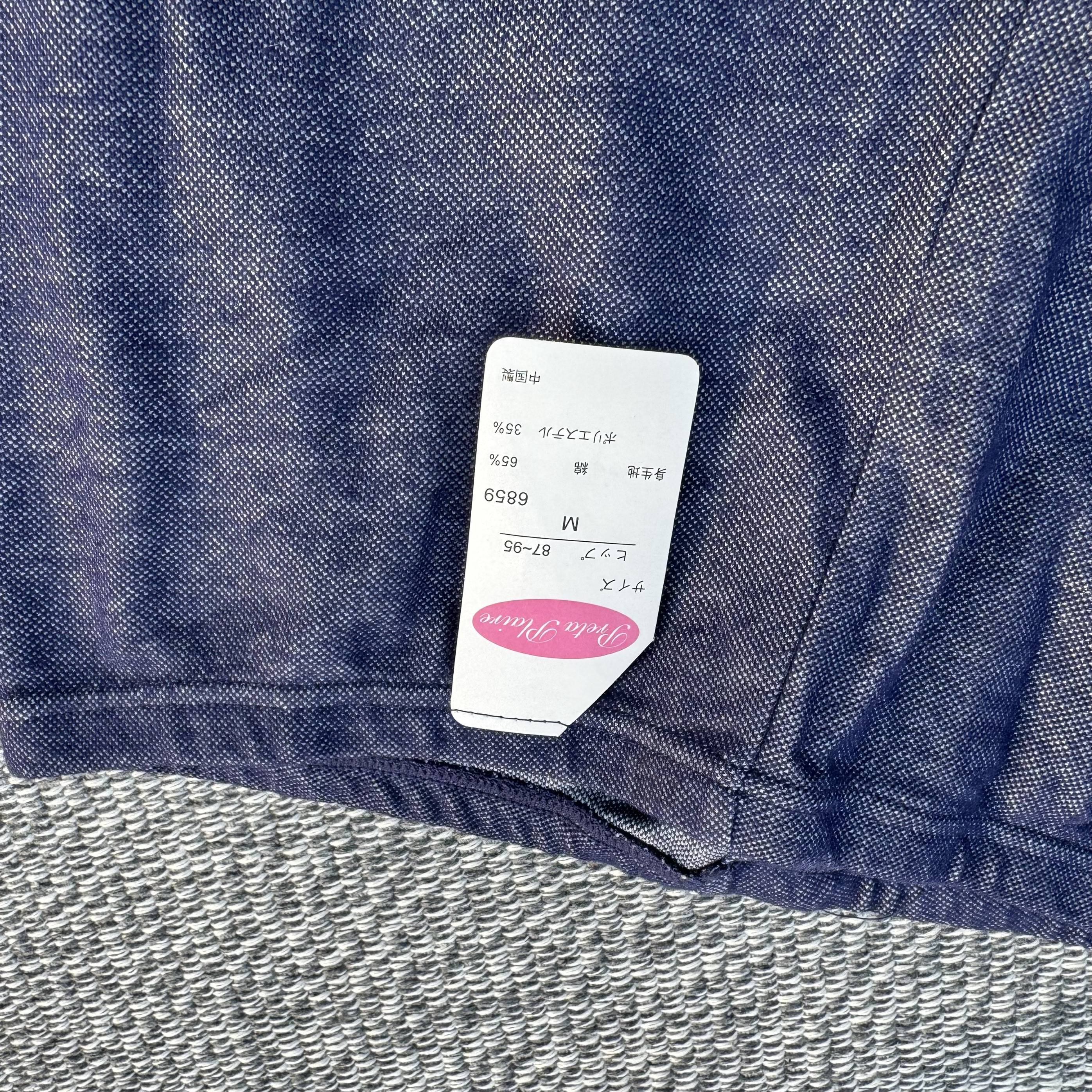 Exit island country!Ladies medium high waist imitation denim leggings spring and summer thin elastic pants pants