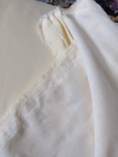 4238 Cotton color weaving double -layer cotton yarn white white, thin soft, soft, comfortable casual clothing fabric