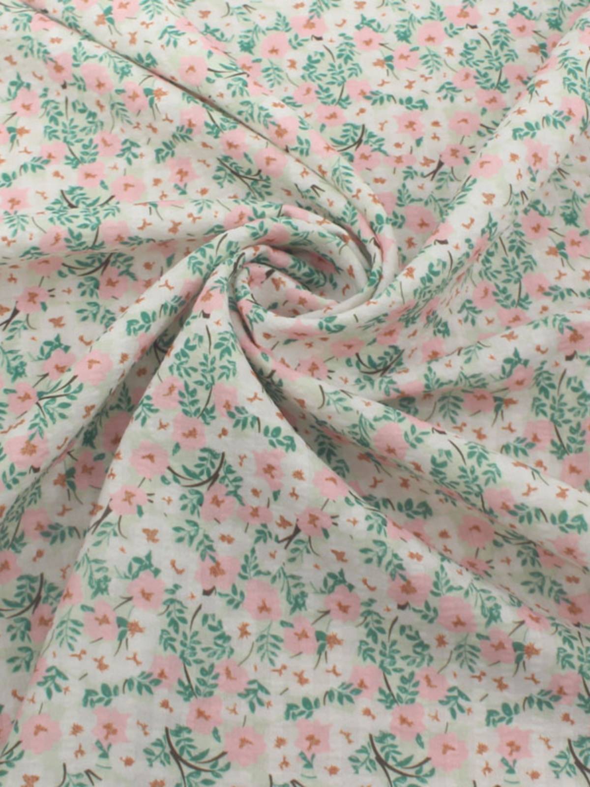 Titani is wide and dark checkered flower imitation hemp clothing, clothing, cheongsam dress, dress fabric