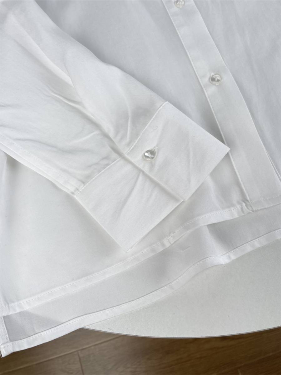 J1 Original 65 100%Silk Fabric ~ Russian single 24 spring new black white women's commute shirt top