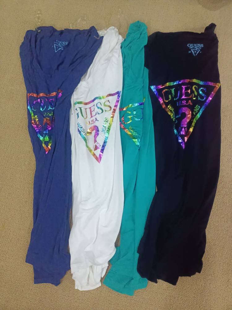 Summer Shan Ms. Printed long ultra -thin Modal fabric soft, comfortable and heart -collapsed shoulder -in T -shirt