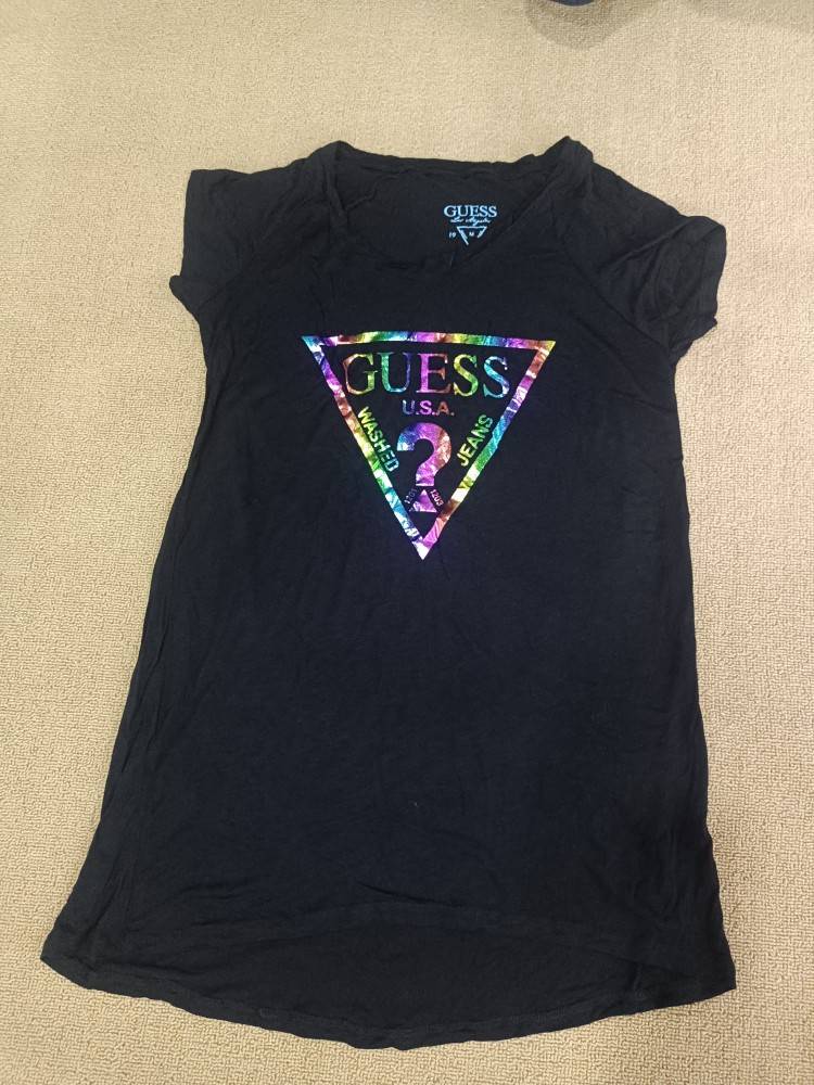 Summer Shan Ms. Printed long ultra -thin Modal fabric soft, comfortable and heart -collapsed shoulder -in T -shirt