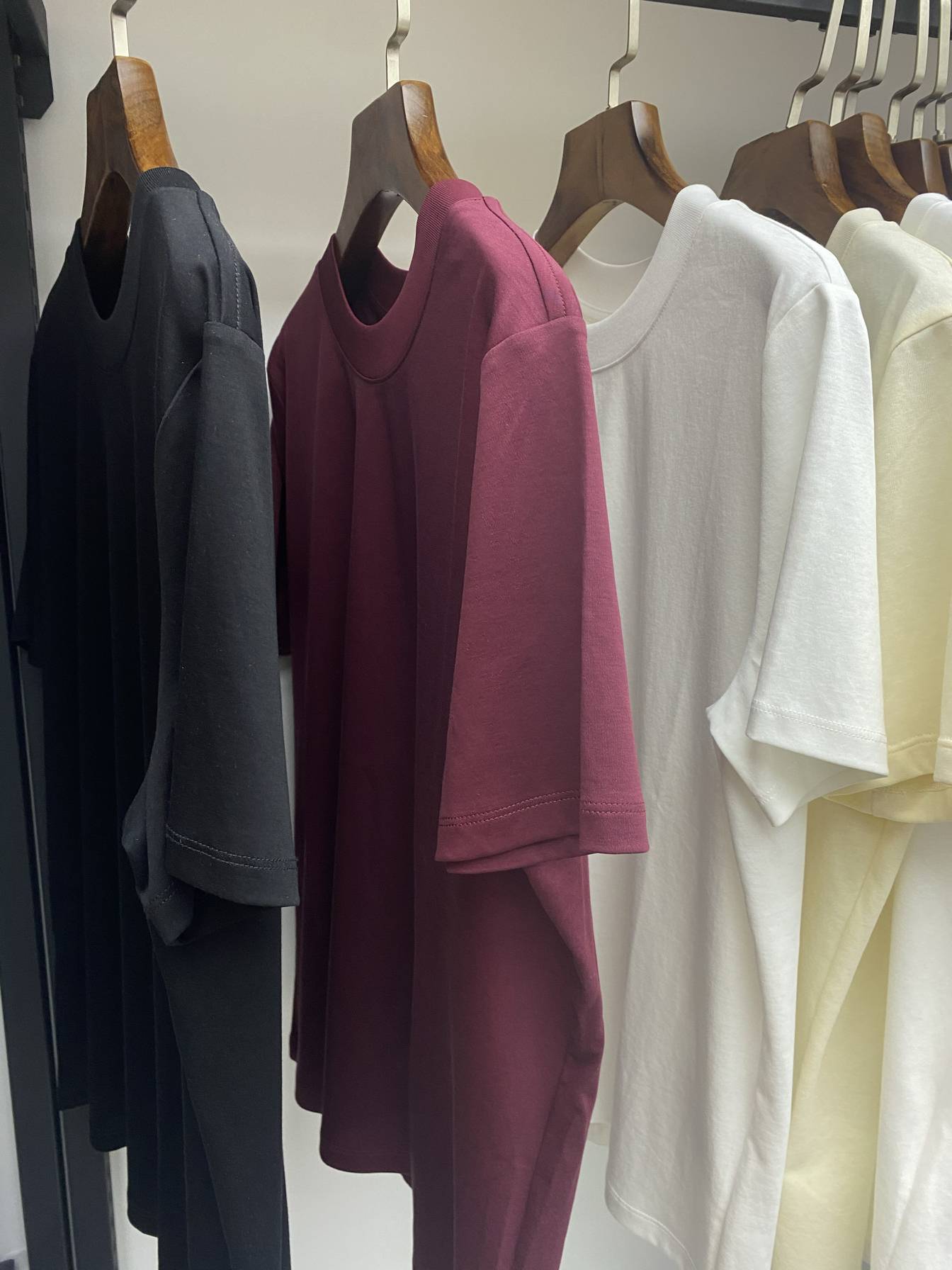 ROW home 2024 The new model is too good to wear soft, comfortable, loose and round neck imported jade silk short -sleeved T -shirt