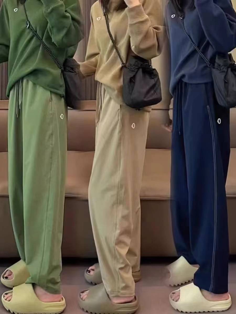 Suran Nuosu casual straight pants lightweight and water -proof outdoor elasticity, loose, thin, meat, thin, fast dry trousers