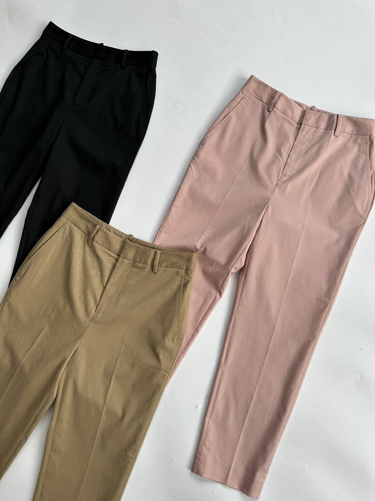 A summer pants!IntersectionUnlimited repurchase, BC tin silk cotton satin blended casual trousers thin.