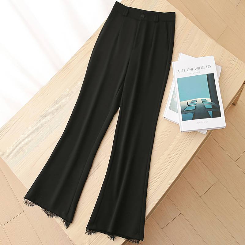 Small pants!Giant showing thin legs!The fabric is thin and elastic!Nine -point micro -pants girl summer