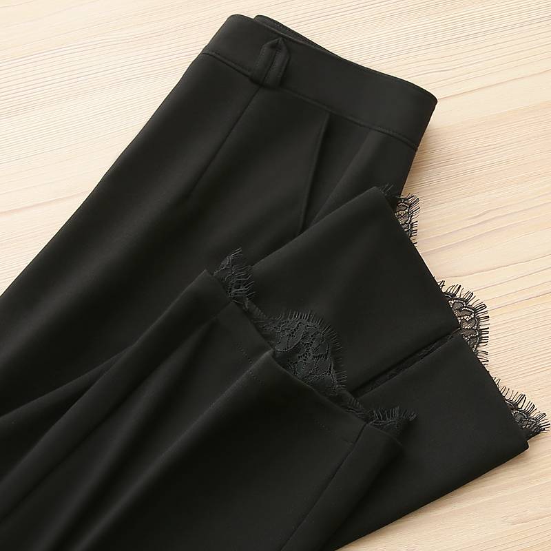 Small pants!Giant showing thin legs!The fabric is thin and elastic!Nine -point micro -pants girl summer