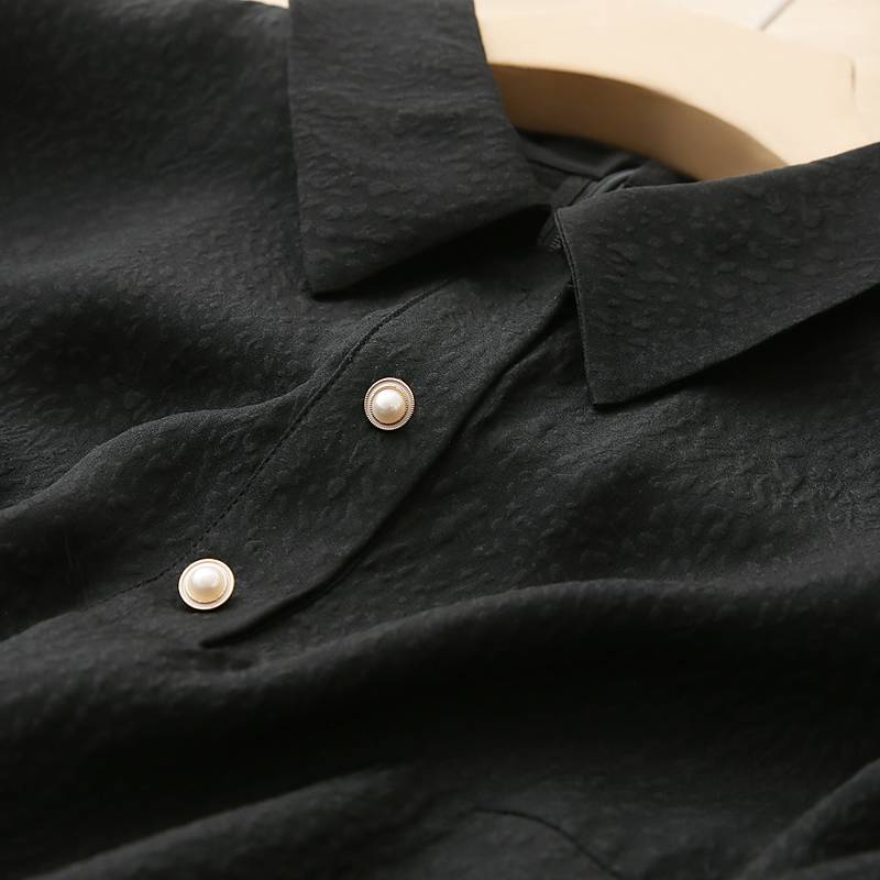 Small Son version!Blast and look good!Luxury materials!19 Mimi's heavy silk straight straight dress is thin