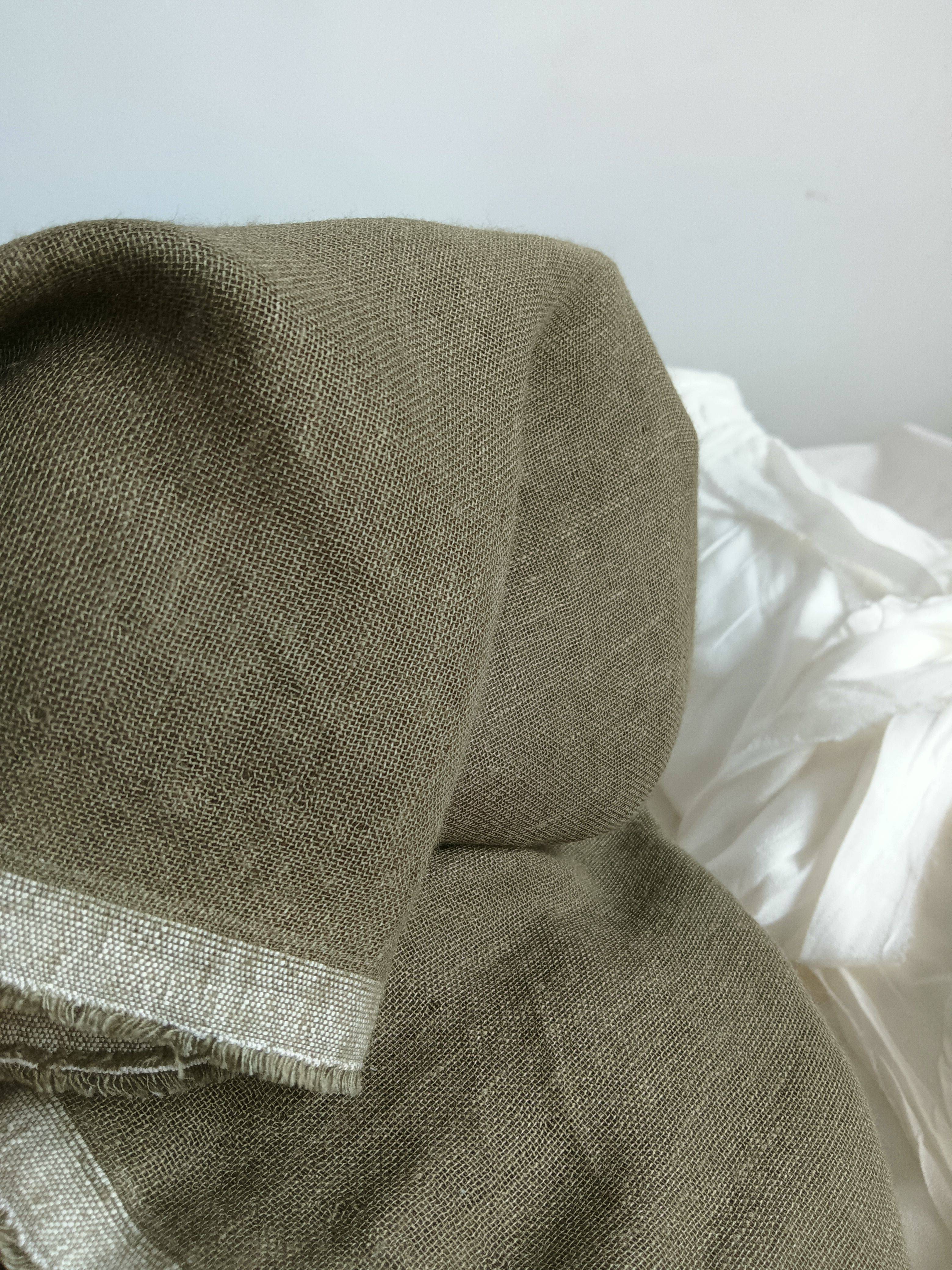 6806 pure cotton color weaving army green double -layer cotton yarn thin soft and slightly slightly mild summer clothing fabric tail goods