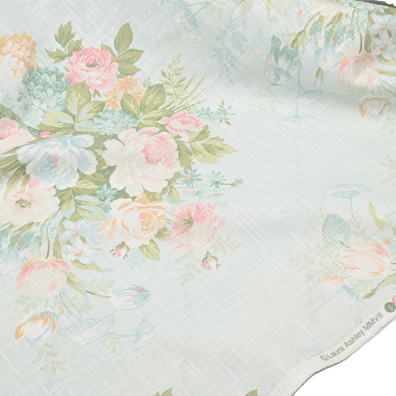 Exported big -name thick cotton, linen, and pastoral garden style handmade DIY bag sofa pillow pillow home private fabric