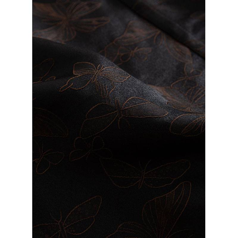 Dr. K Classic/Light Luxury Heavy Silk Fragrant Fragrant Loose Loose Skirt 4L0405