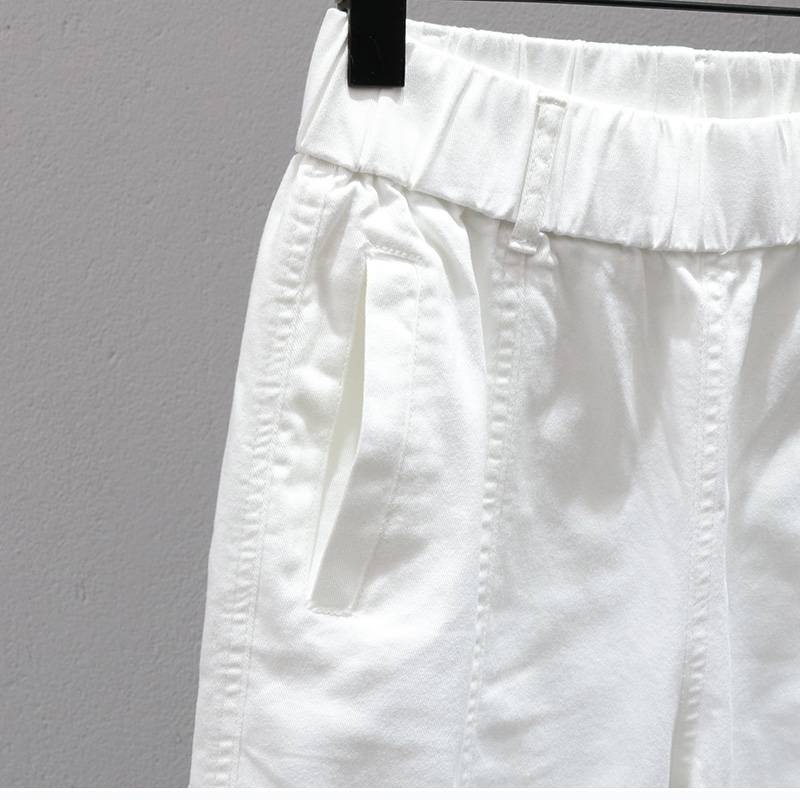 Italian Original Export Carshbid Settlement Cotton Japanese Workers Haron Pants Women's Loose Casual Bouncing Big Buckle Pants