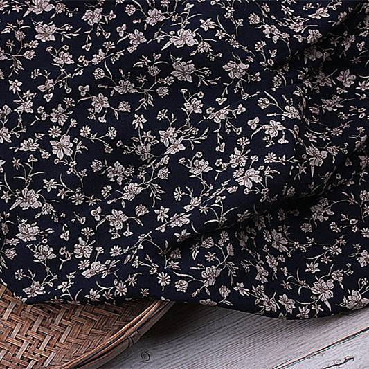 Little Broken Flower Bai Huifu Brand Digital Silk Silk Paper Dress