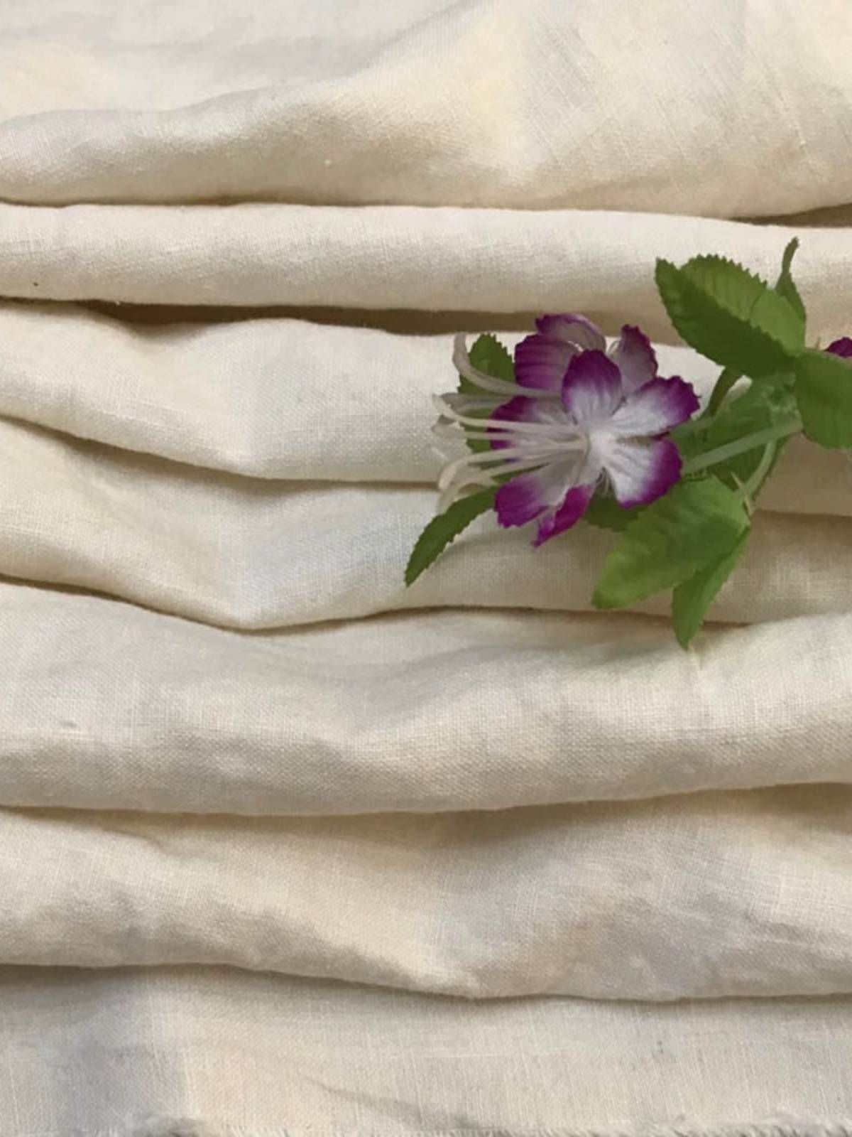 Imported high -end -woven pure sauce linsee fabric tofu white rice white autumn and winter men's clothing cloth
