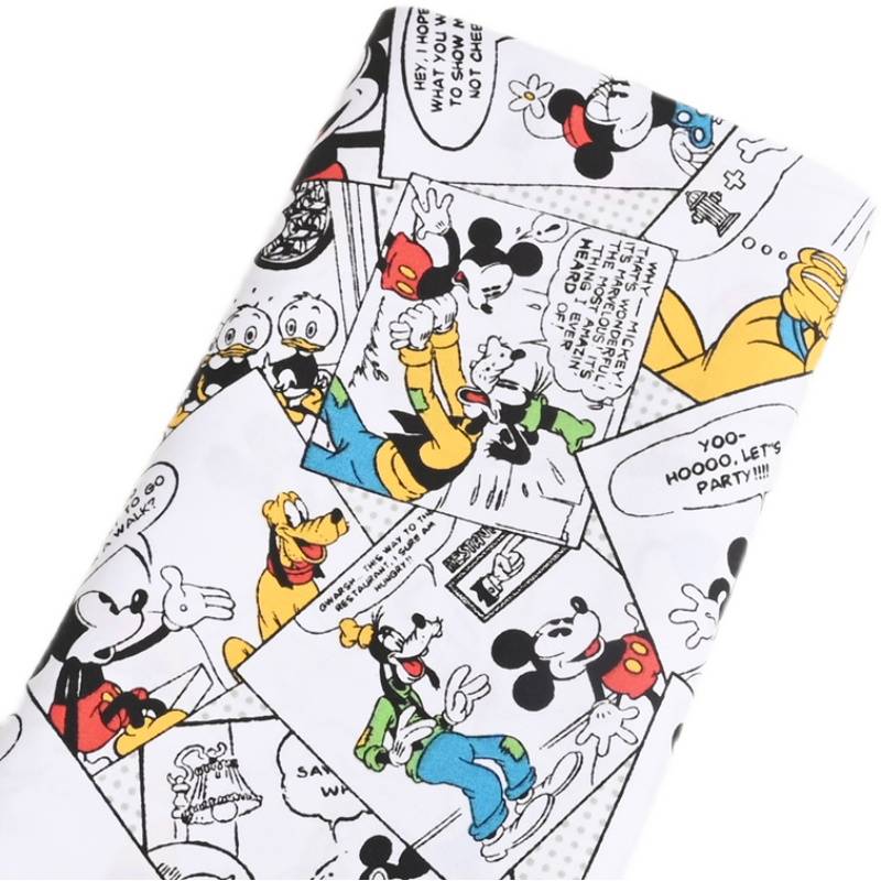 Mansion cotton fabric northern European style cartoon print fabric handmade DIY clothing dress fabric cotton