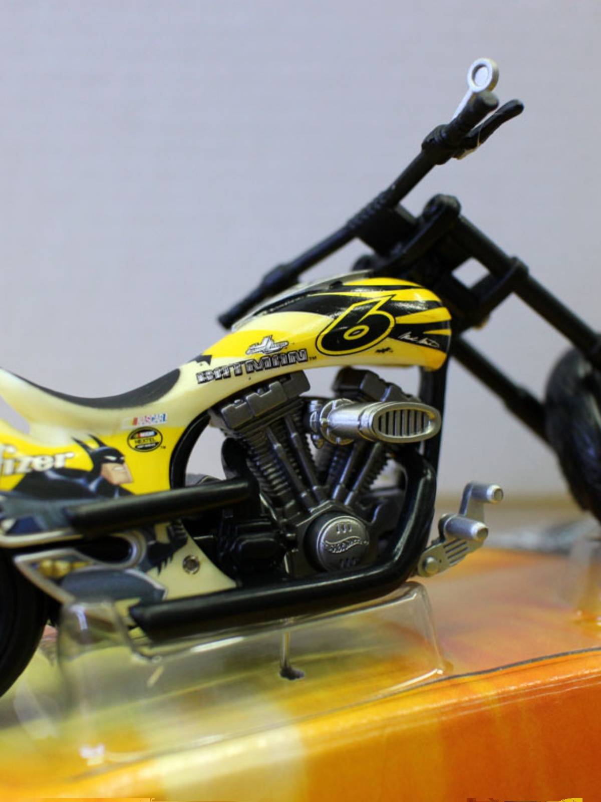 US version 1/18 alloy motorcycle Thunder Ride Thunder Batman motorcycle model collection ornament