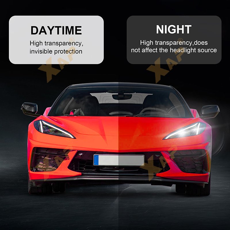 For Chevrolet Corvette C8 2021 2022 local TPU full car custom transparent anti-scratch film pre-cut protective film