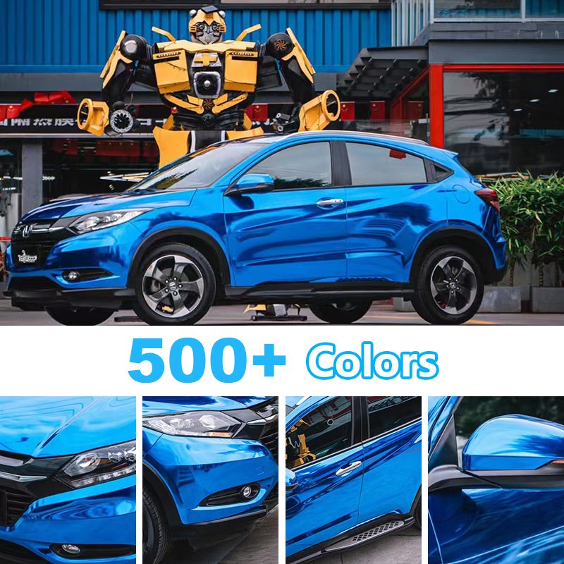 Wholesale Super Stone Glitter Diamond Self Adhesive Vehicle Decoration Color Change Sparkle Vinyl Sticker Car Wrap