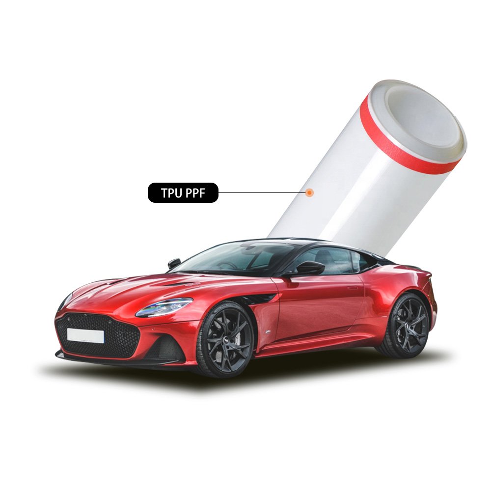 Anti Scratch Clear Self Heal Thick Roll Ppf Transparent Paint Protection Automotive Tpu Body Car Wrap Film